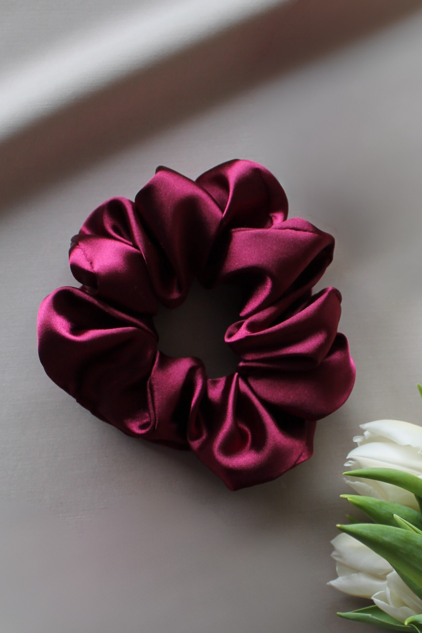 Vino Satin Scrunchie