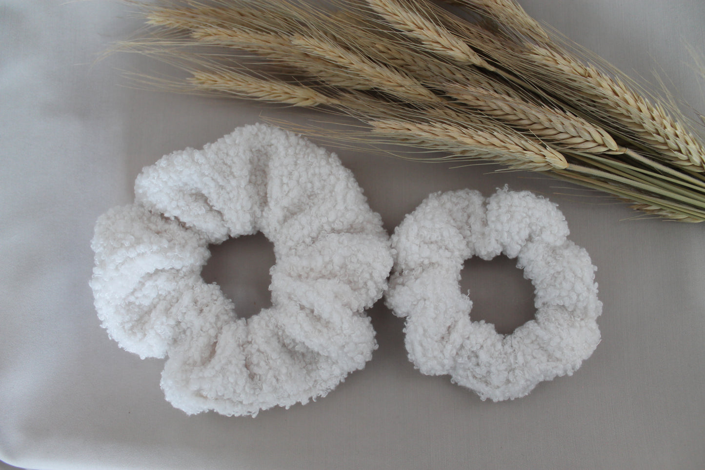 Scrunchie teddy White