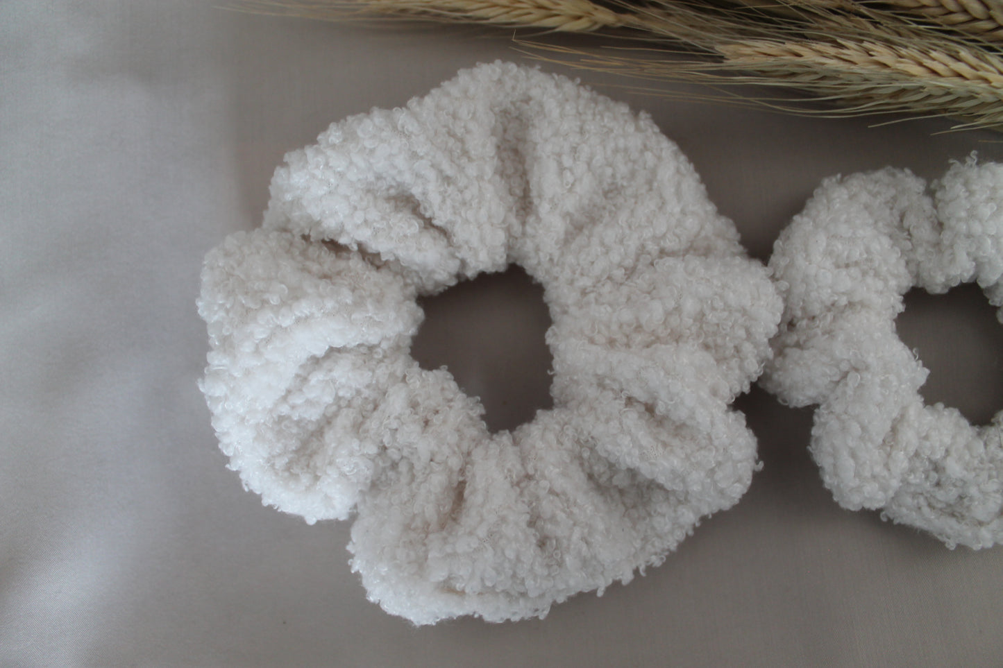 Scrunchie teddy White