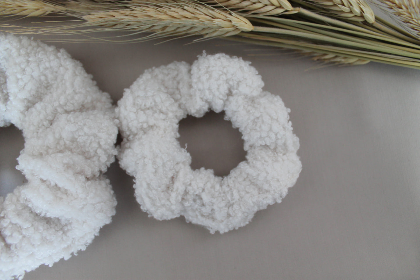 Scrunchie teddy White
