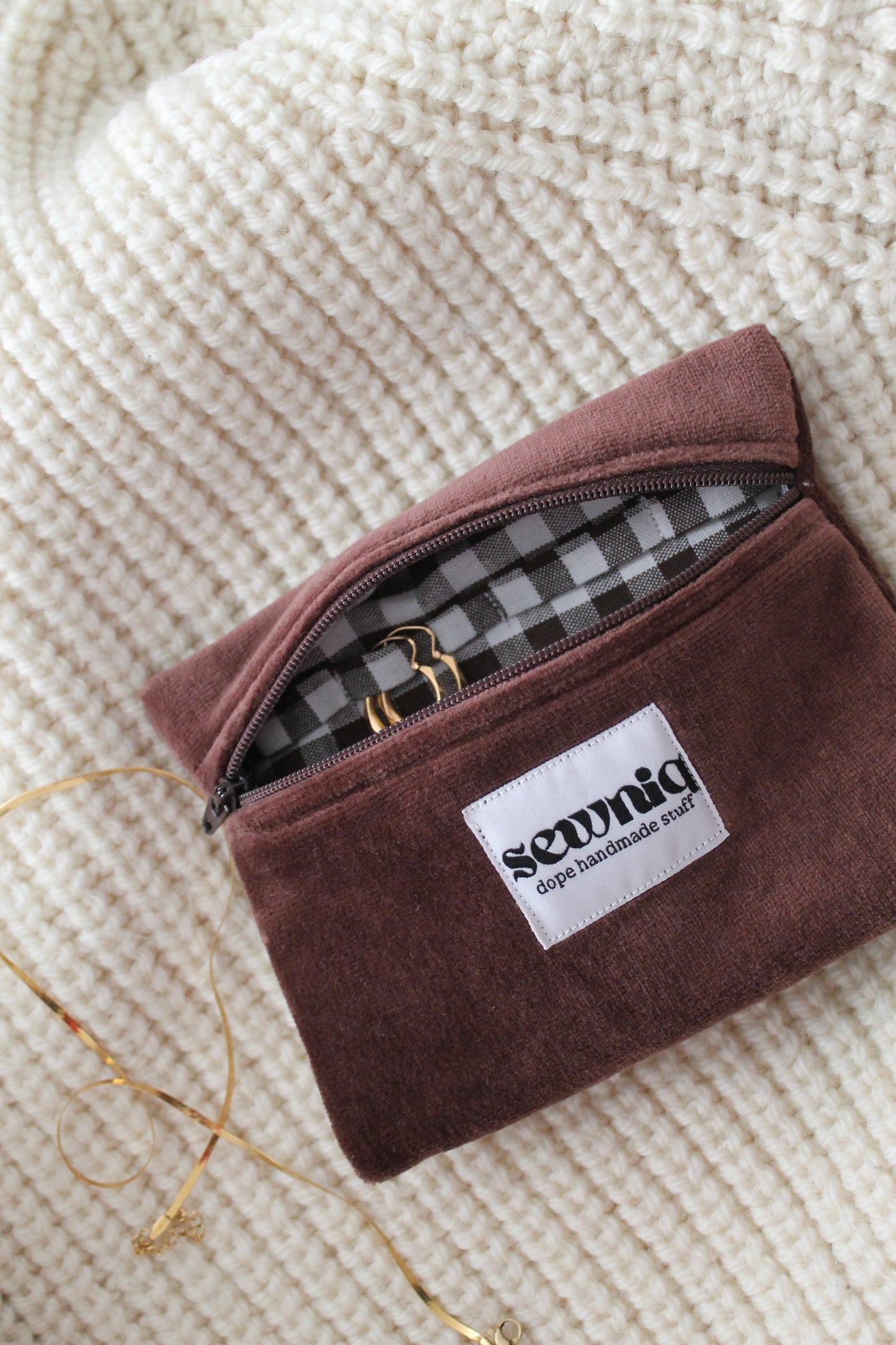 Trousse à bijoux Chocolat