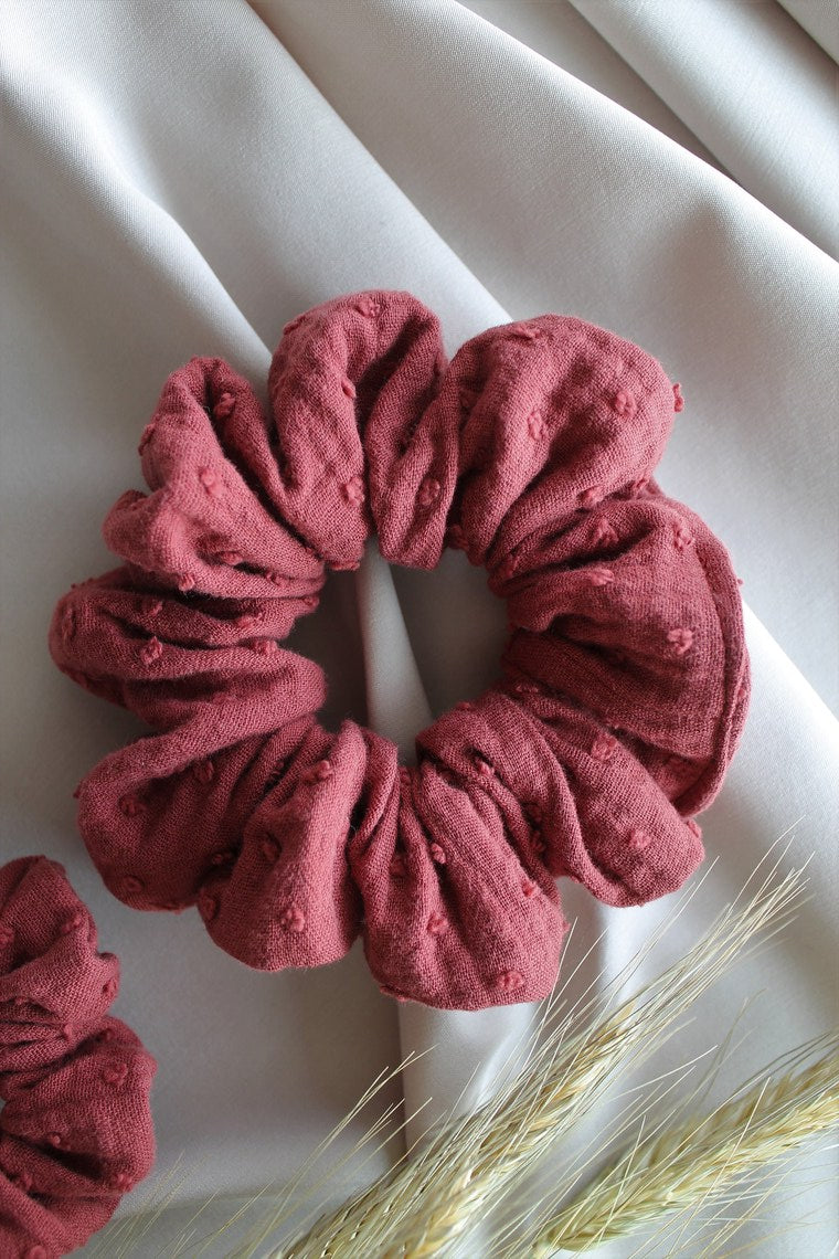 Scrunchie Rust
