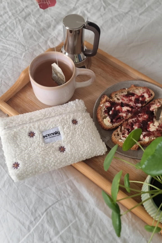 Housse pour livre Flat White