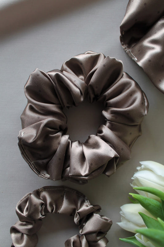 Scrunchie satiné Dot
