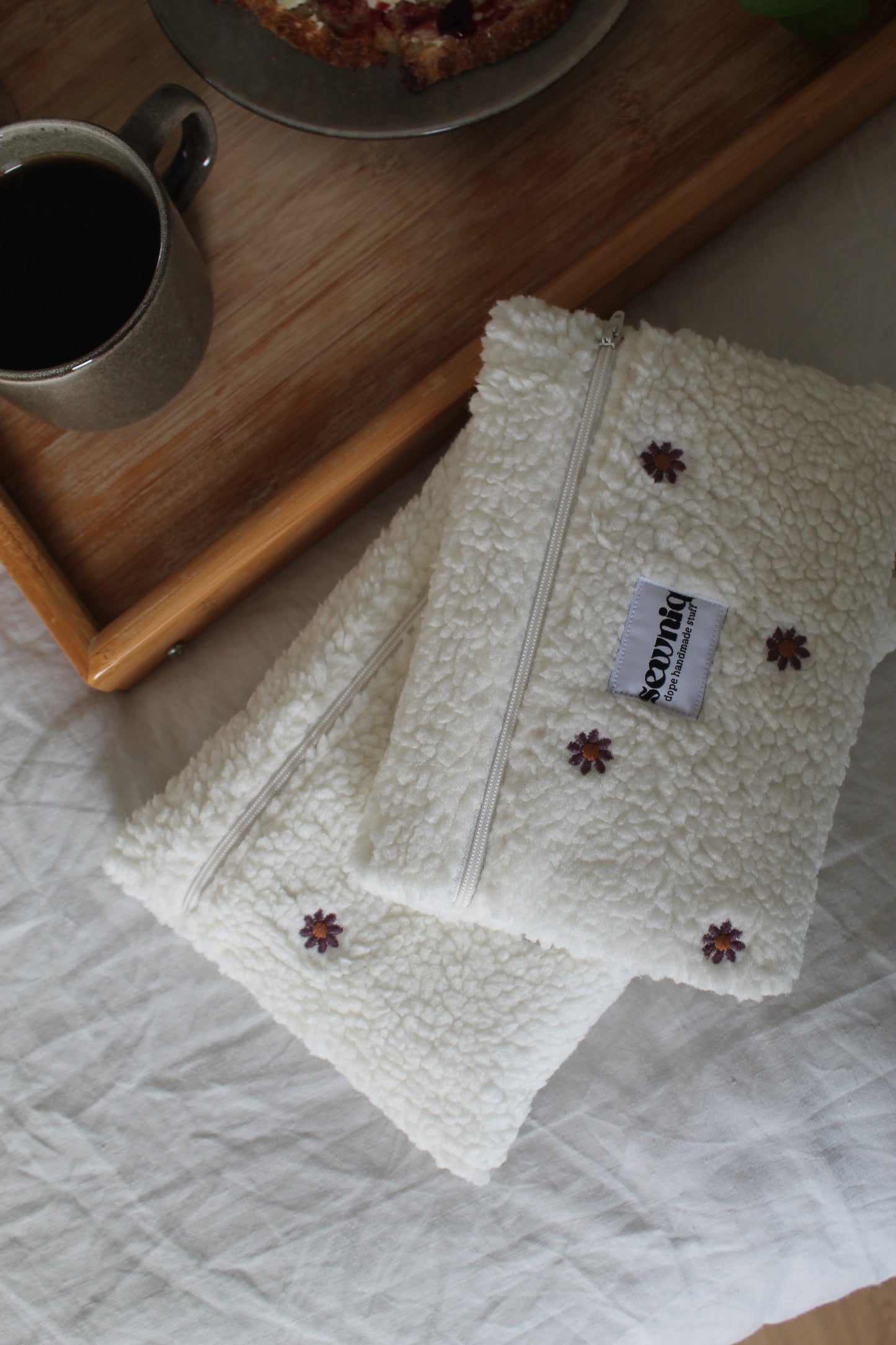 Housse pour livre Flat White