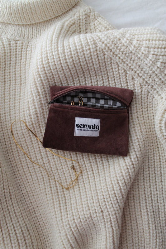 Trousse à bijoux Chocolat