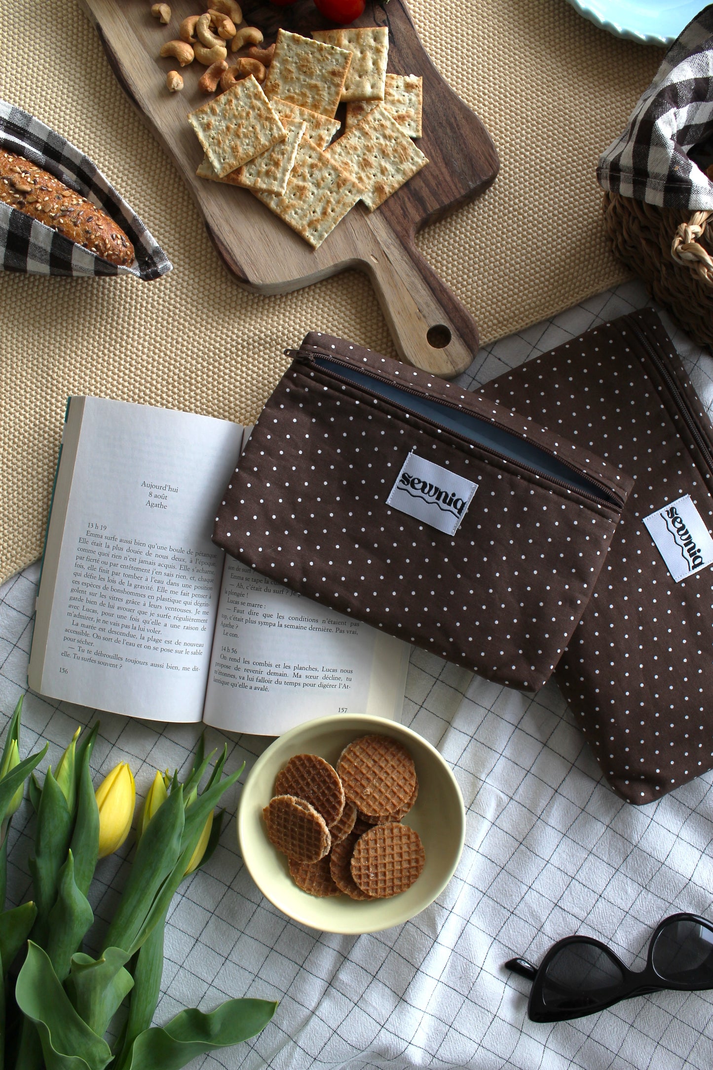 Housse pour livre Polka Dot
